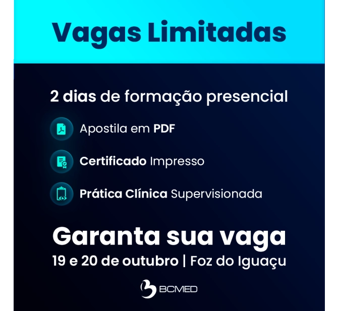 Curso Protocolo de Lipedema por Natalia Rassi - Presencial em Foz do Iguaçu