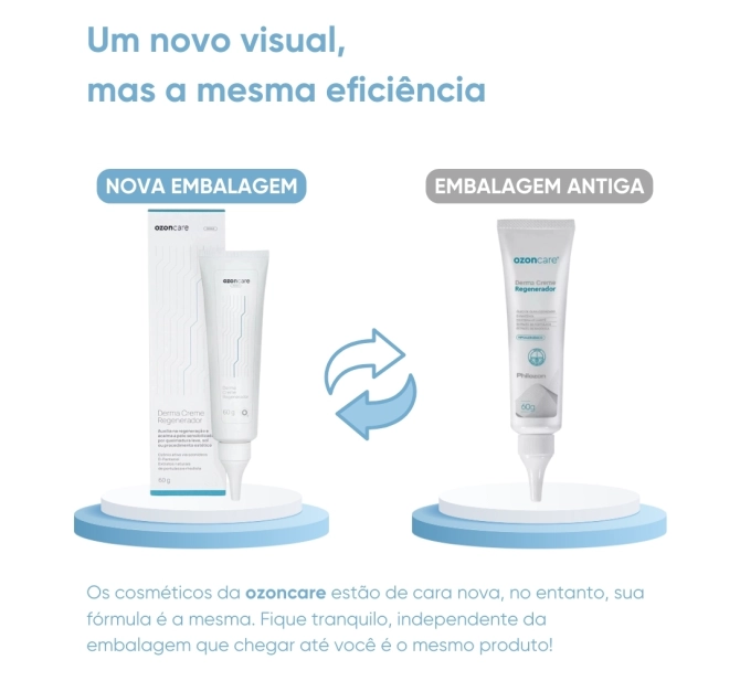 Derma Creme Regenerador Ozonizado Ozoncare - Philozon