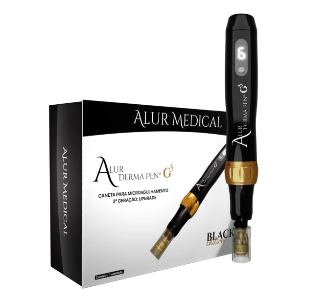 Derma Pen G3 - Caneta de Microagulhamento - Alur