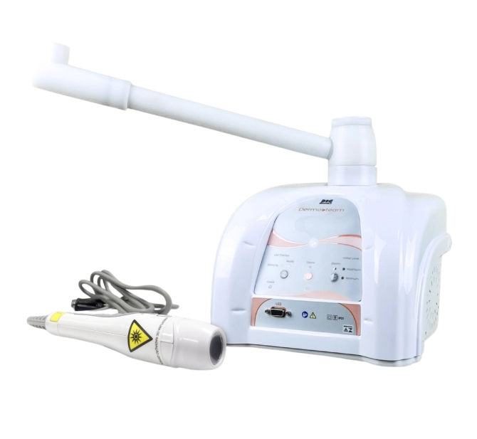 Dermosteam - Aparelho de Vapor Ozônio 110v + Caneta LED azul 450nm - IBRAMED