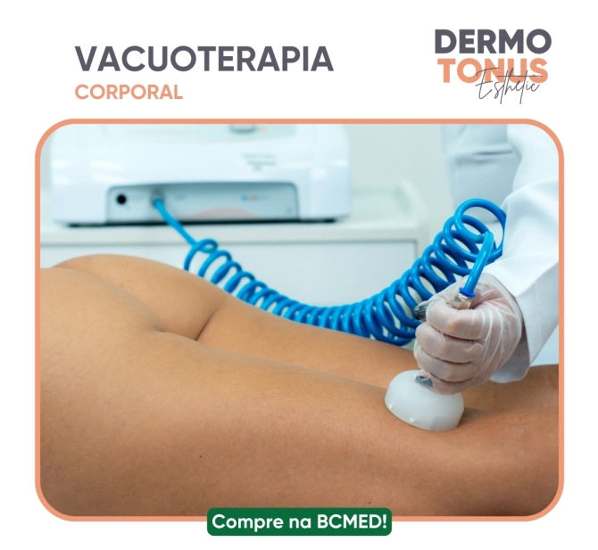 Dermotonus Esthetic - Aparelho de Radiofrequência, Vacuoterapia, Tecarterapia e Peeling de Diamante - Ibramed