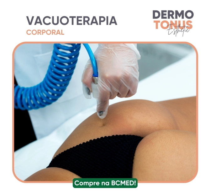 Dermotonus Esthetic - Aparelho de Radiofrequência, Vacuoterapia, Tecarterapia e Peeling de Diamante - Ibramed