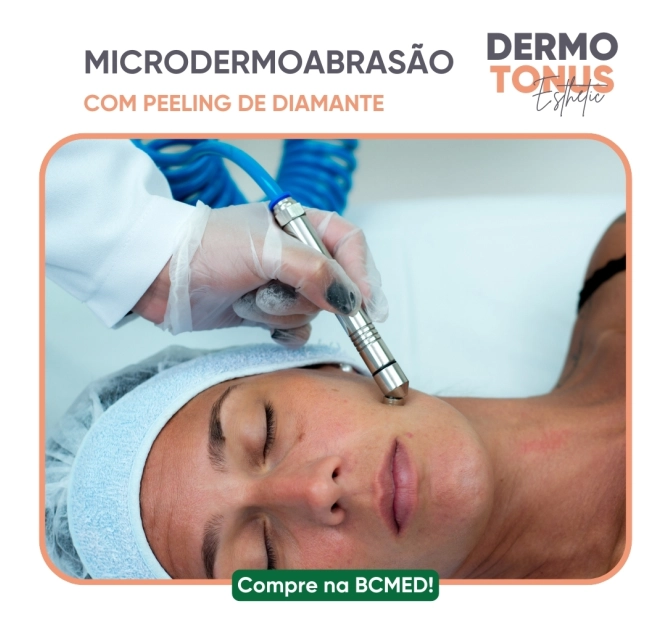 Dermotonus Esthetic - Aparelho de Radiofrequência, Vacuoterapia, Tecarterapia e Peeling de Diamante - Ibramed