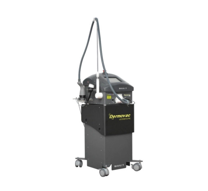 Dermovac Ledshape 2.1 - Aparelho de Vacuoterapia, Radiofrequência, Ultracavitação, LED e PSW  - BIOSET