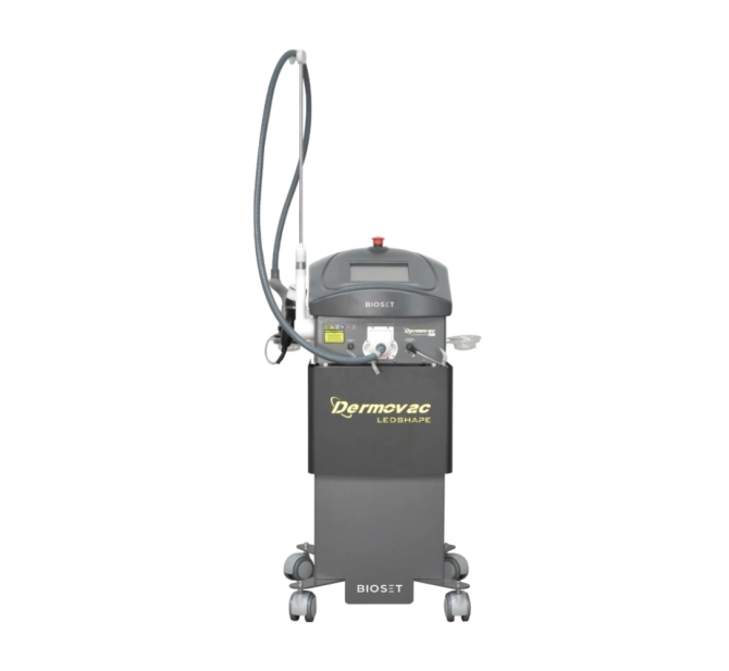 Dermovac Ledshape 2.1 - Aparelho de Vacuoterapia, Radiofrequência, Ultracavitação, LED e PSW  - BIOSET