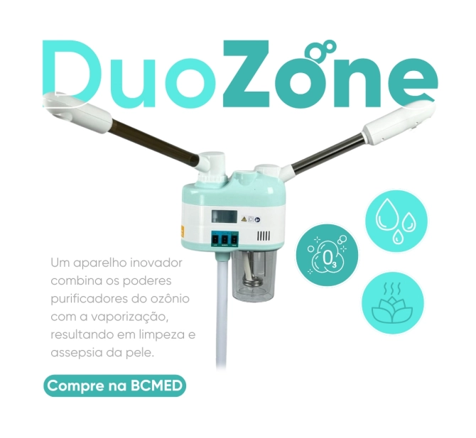Duozone Vapor de Ozônio para Limpeza de Pele - Estek 