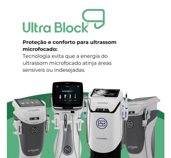 Ultra Block - Dispositivo Intraoral de Proteção para Ultrassom Microfocado - Medical San