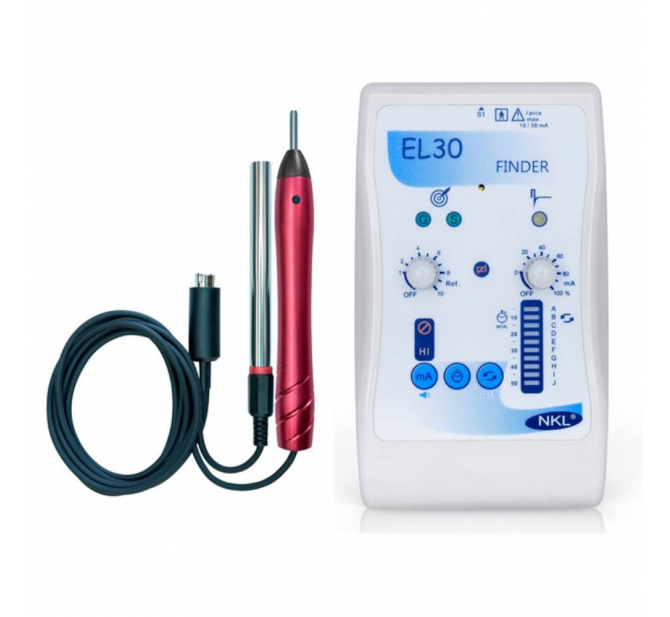 Eletroestimulador e Localizador EL30 Finder Basic NKL com Caneta Diferencial Vermelha