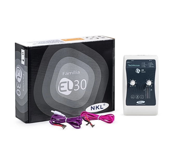 Eletroestimulador Eletroacupuntura EL30 Duo Tech Accus - NKL