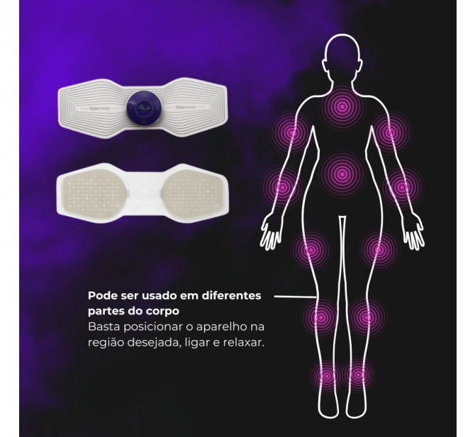 Eletroestimulador Fisio Tens - Relaxmedic