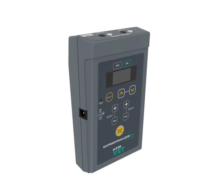 Eletroestimulador Vet Portátil para Veterinária - HTM VET