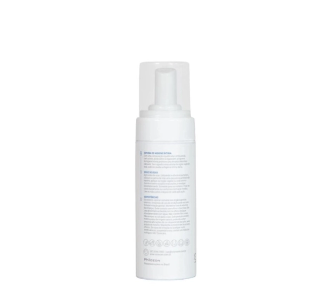 Espuma de Higiene Íntima 150ml - Philozon 