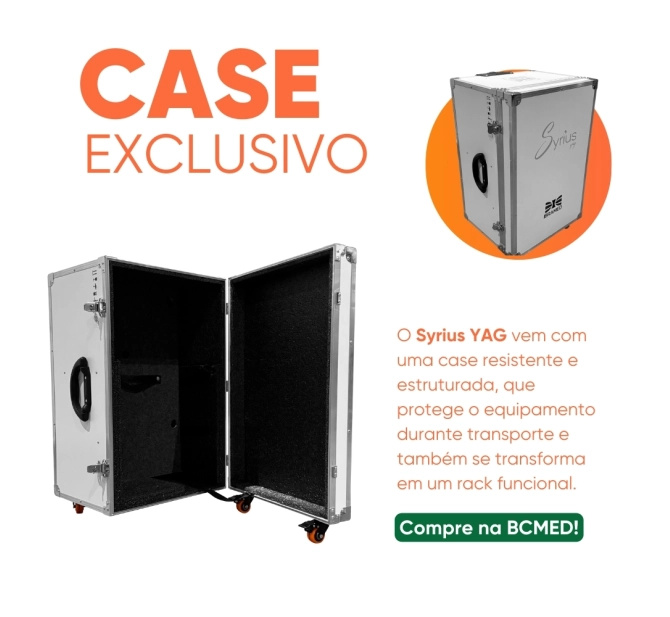 Syrius Yag - Laser para Remoção de Tatuagem e Black Peel - Ibramed