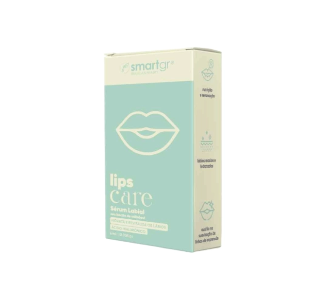 Smart Lips Care - Sérum Labial com Ácido Hialurônico 6ml - Smart GR