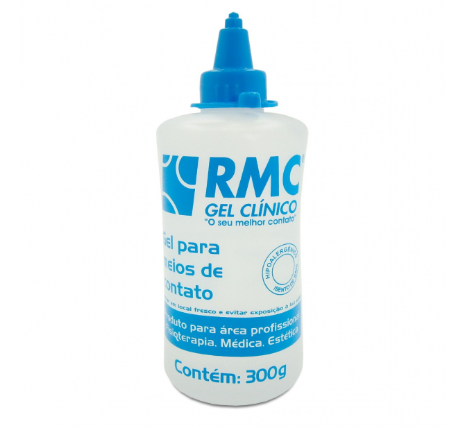 Gel 300g Incolor para Ultrassom Tens Fes - Rmc