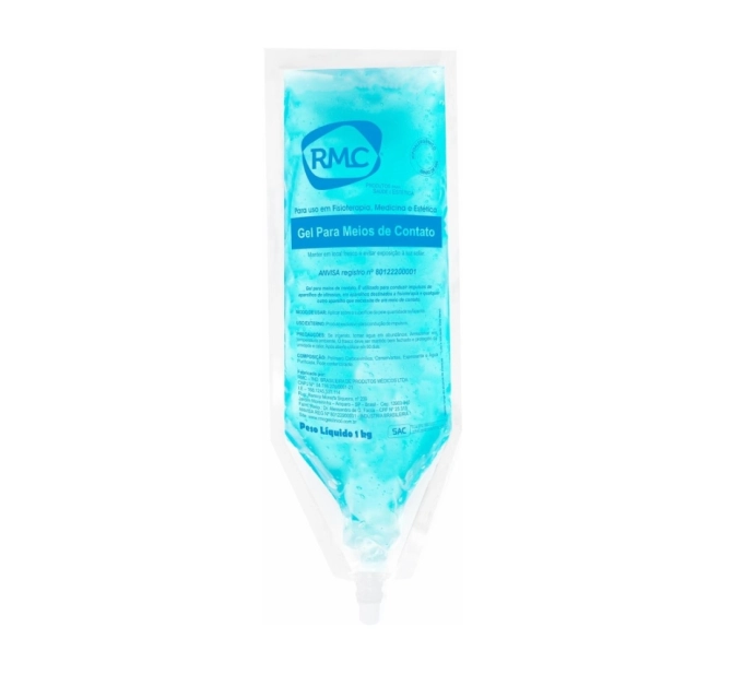 Gel Condutor Bag 1kg Azul - RMC