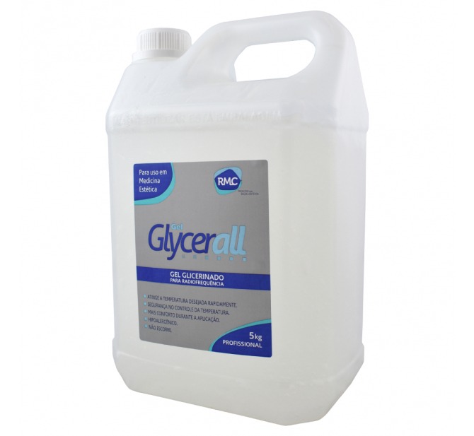 Gel Glicerinado para Radiofrequência Galão 5Kg Glycerall RF - RMC