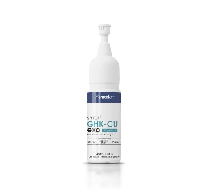 GHK-Cu Exo Skin Pro 2 ª Geração - 5 x 3ml - Smart GR