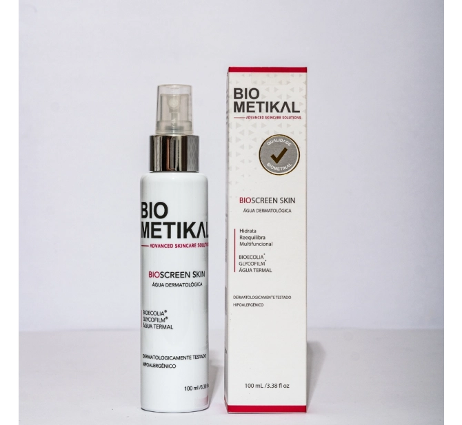 Água Dermatológica Bioscreen Skin 100ml - Biometikal 