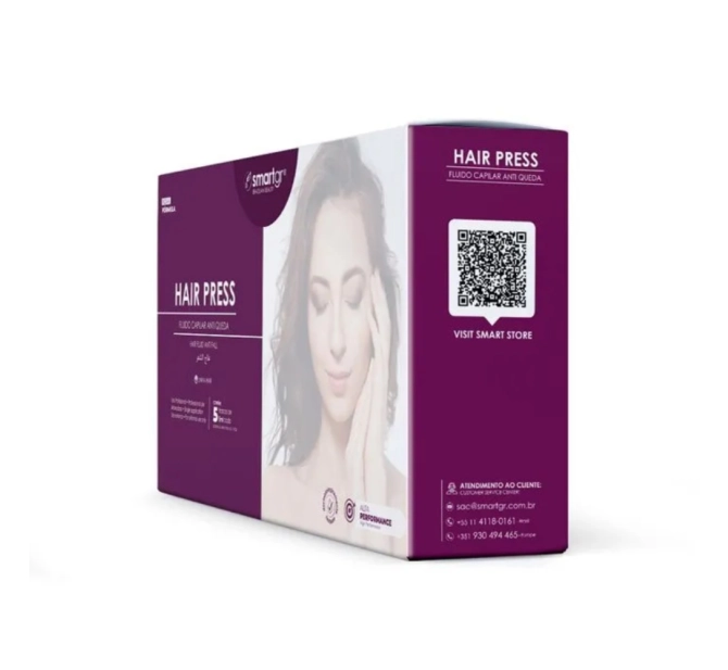Hair Press para Terapia Capilar - 5 Unidades de 5 ml - Smart GR