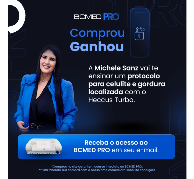  Heccus Turbo - Aparelho de Ultrassom + Terapias combinadas - Ibramed