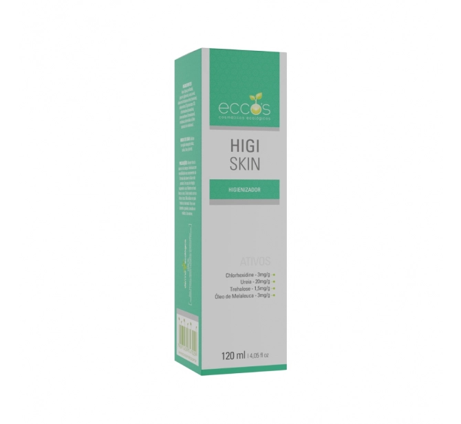 Higi Skin Fluído Higienizador 120ml - Eccos Cosméticos