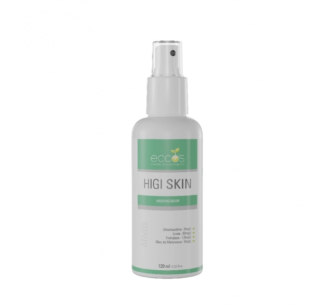 Higi Skin Fluído Higienizador 120ml - Eccos Cosméticos