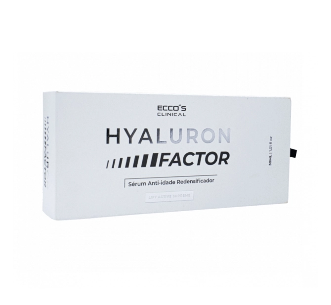 Hyaluron Factor - Sérum Anti-idade Redensificador - Eccos Cosméticos 