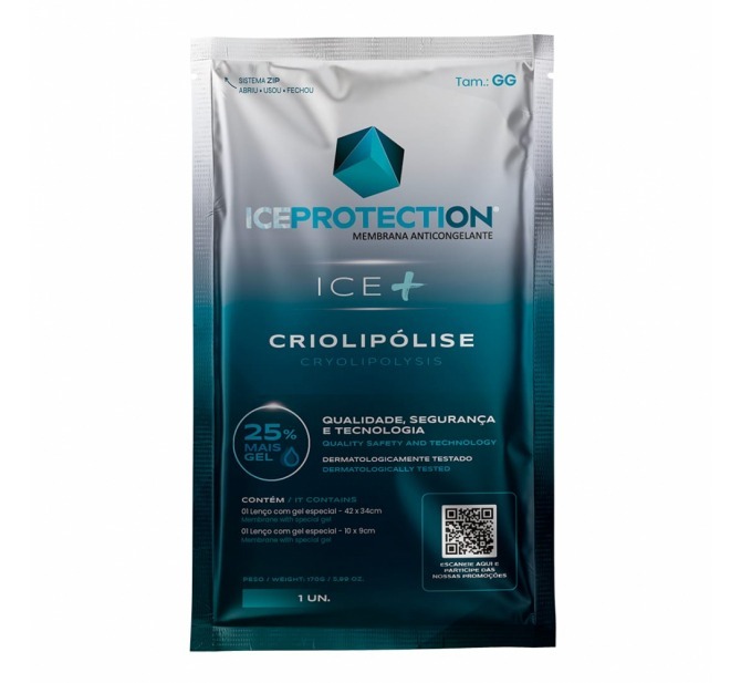 ICE + Membranas para Criolipólise Tam.GG 170g - Iceprotection 