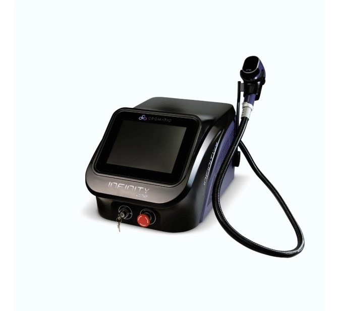 Infinity One - Laser Four Wave de Epilação 4D - Alexandrite (755nm), Diodo (808nm), Diodo (904nm) e Nd-YAG (1064nm) - Cromatic
