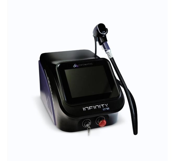Infinity One - Laser Four Wave de Epilação 4D - Alexandrite (755nm), Diodo (808nm), Diodo (904nm) e Nd-YAG (1064nm) - Cromatic