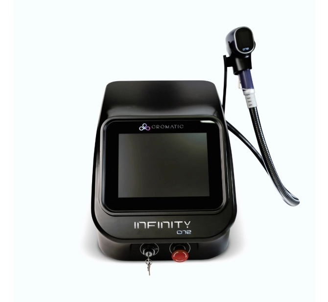 Infinity One - Laser Four Wave de Epilação 4D - Alexandrite (755nm), Diodo (808nm), Diodo (904nm) e Nd-YAG (1064nm) - Cromatic