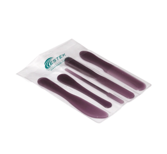 KIT 3 Cubetas + 5 Espátulas Para Estética - Lilás - Estek