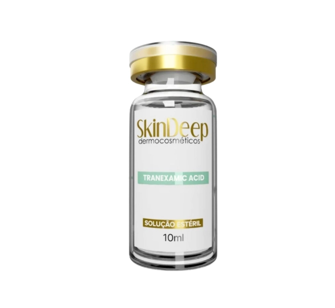 Kit Antissinais - Ativo Clareador Tranexamic Acid + Ativo Hexapeptide Redutor de Rugas - 10 ml - SkinDeep