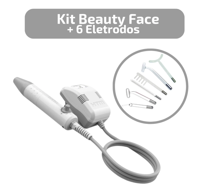 Kit Beauty Face + 6 Eletrodos - HTM 