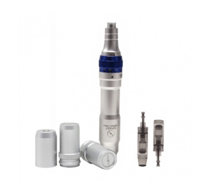 Kit Caneta de Microagulhamento Smart DermaPen + Cartuchos de 36 Agulhas 10 Unid. - Smart GR