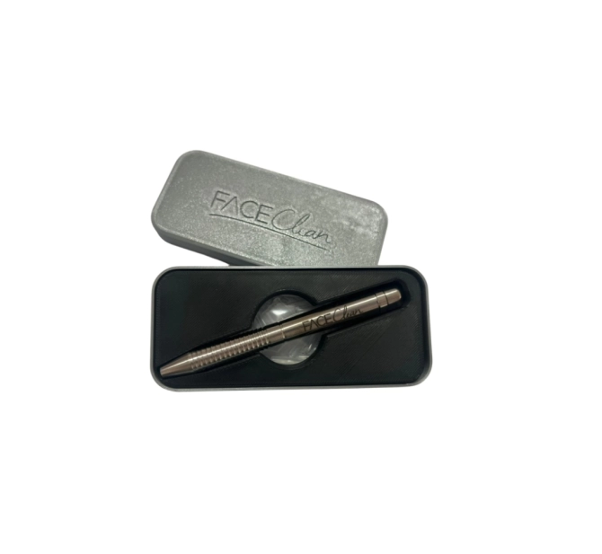 Kit - Caneta Extratora + Ponteiras Descartáveis C/ 50 Un - Face Clean