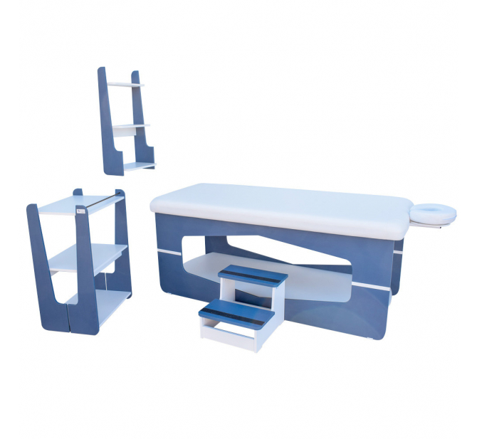 Kit Combo Utility Azul e Branco - Linha Prime - BCMED