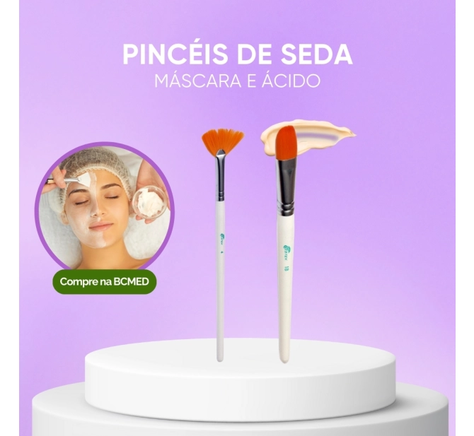Kit Completo 1.0 - Cubetas + Espátulas + Pincéis + Esferas Pequena + Luva - Acessórios de Estética Estek