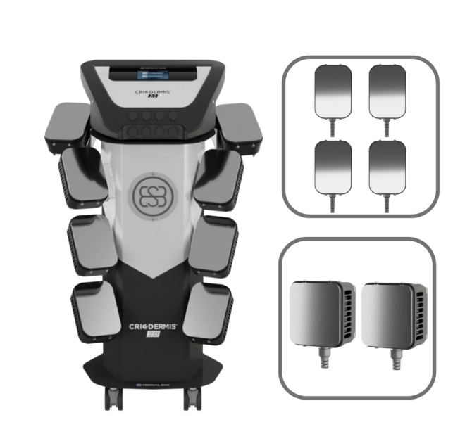  Kit Criodermis 2.0 + 4 Placas G + 2 Placas M - Medical San