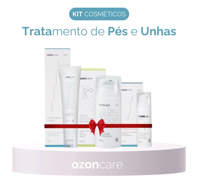 Kit Cuidado com os Pés e Unhas Profissional Ozoncare - Philozon