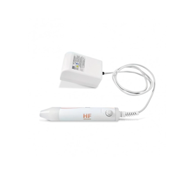 Kit de Alta Frequência HF - IBRAMED + Kit Eletrodos de Vidro 7 peças + Rack Organizador