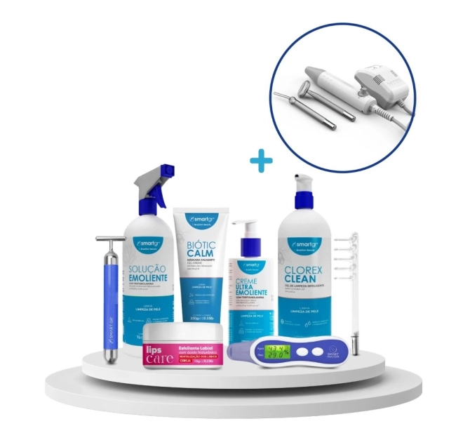 Kit de Limpeza de Pele Profissional Completo