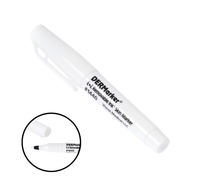 Kit Dermaker Canetas Marcadores - 3 Cores (vermelho, Verde e Branco) - Montesserat 
