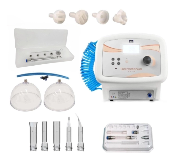 Kit Dermotonus Slim Vacuoterapia + Peeling de Diamante + Caneta Extratora de Cravo + Pump Up - IBRAMED 