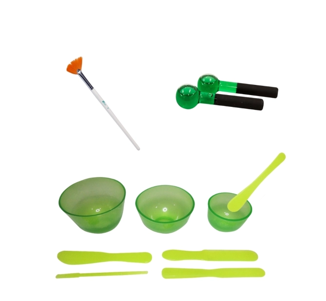 Kit Essencial 3.0 - Cubetas + Espátulas + Pincel de Seda + Esferas - Acessórios de Estética Estek