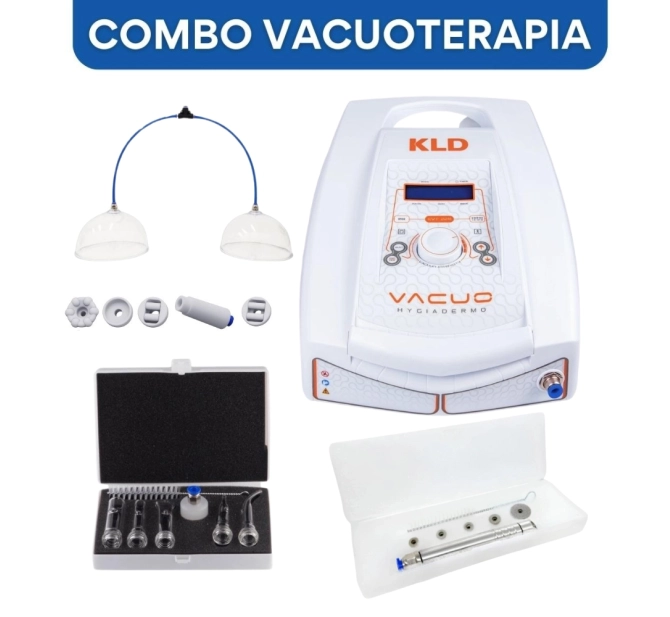 Kit Hygiadermo Vacuo + Pump Up + Caneta para Peeling de Diamante - KLD