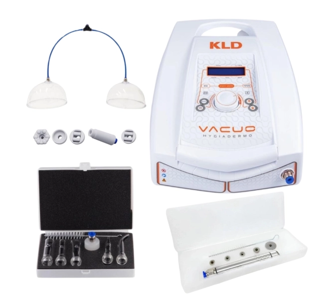 Kit Hygiadermo Vacuo + Pump Up + Caneta para Peeling de Diamante - KLD