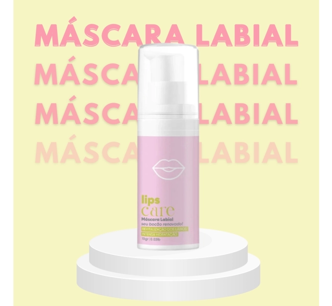 Kit Lips Care Tratamento Labial - Hidratante, Máscara e Sérum Labial - Smart GR