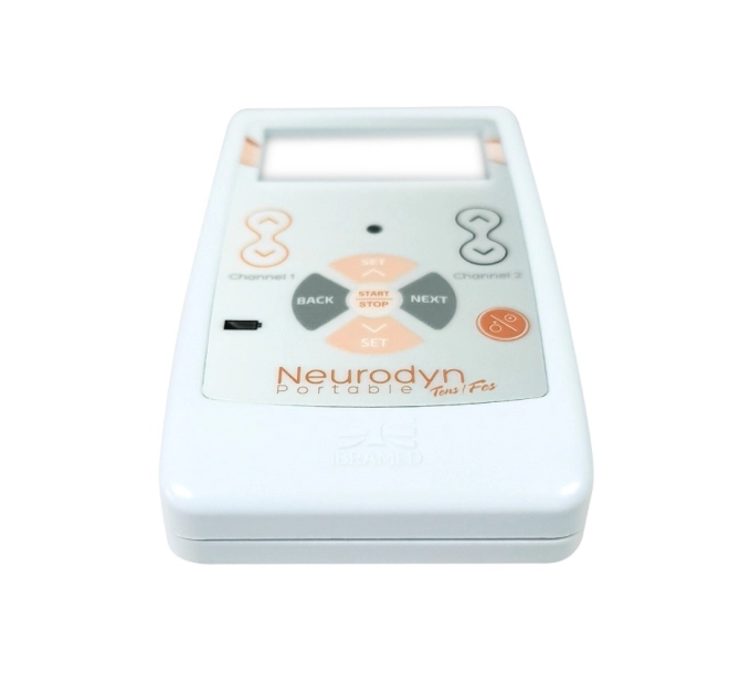  Kit Neurodyn Portable TENS/FES - Ibramed + Eletrodo Adesivo 5x5 cm (20 unidades) - Ibramed